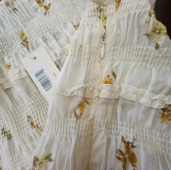 REBECCA TAYLOR SMOCKED DRESS - Picture 4 of 4